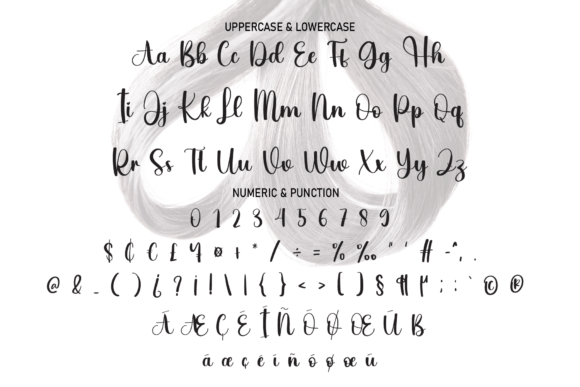 Line Font Poster 7