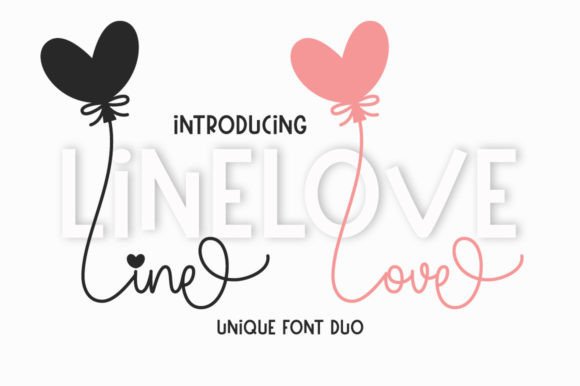 Line Love Duo Font