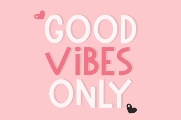 Line Love Duo Font Poster 8