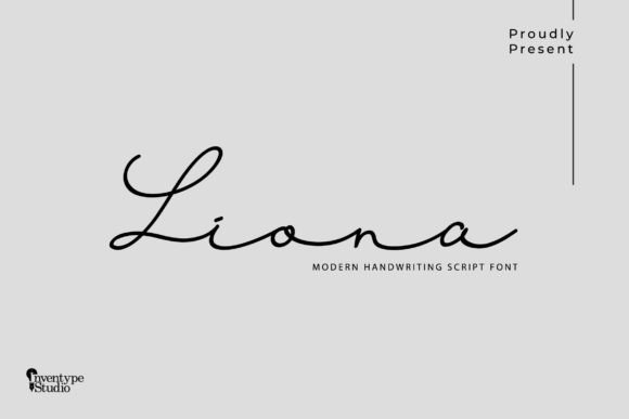 Liona Font Poster 1