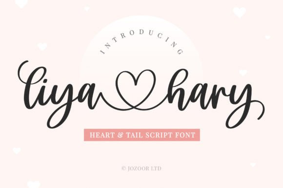 Liya Hary Font Poster 1