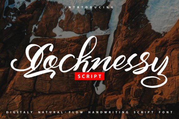 Locknessy Font Poster 1