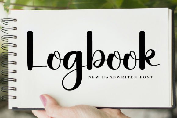 Logbook Font Poster 1