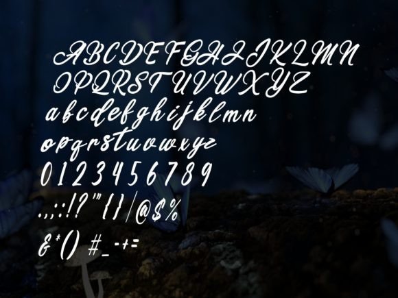 Loshand Font Poster 2