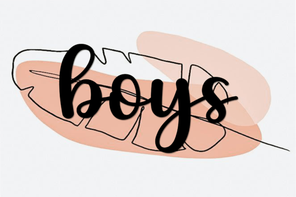 Love Font Poster 3