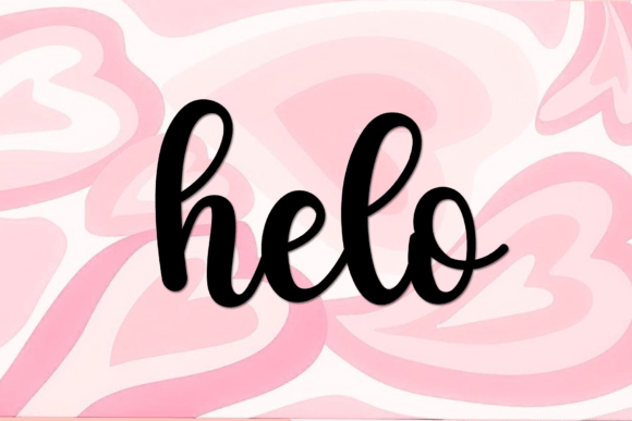 Love Font Poster 4