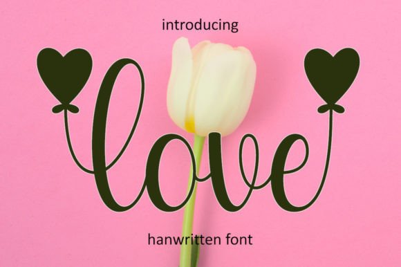 Love Font Poster 1