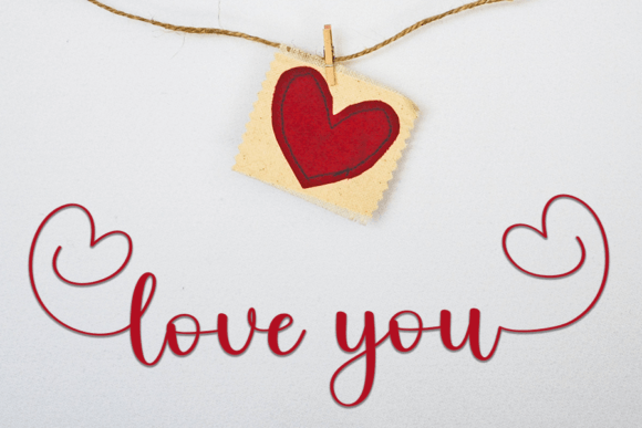 Love Font Poster 4
