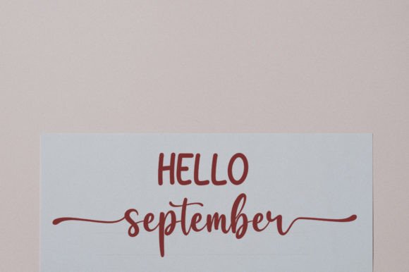 Love Baby Girl Duo Font Poster 3