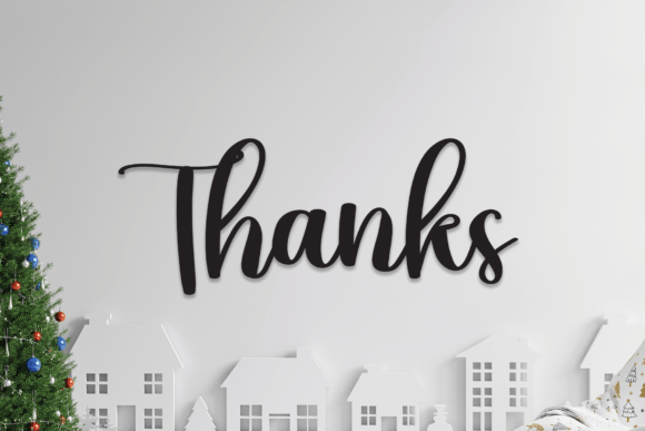 Love December Font Poster 7
