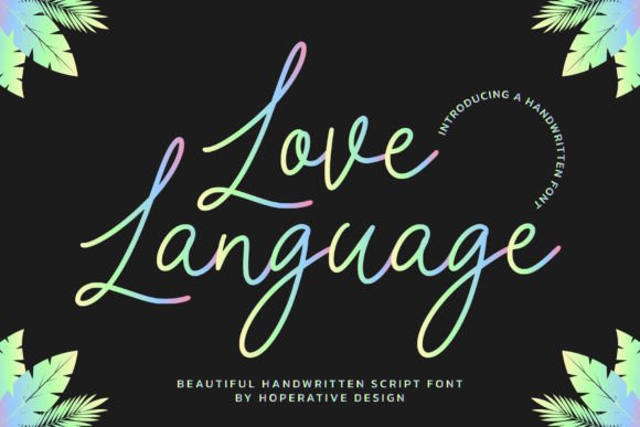 Love Language Font