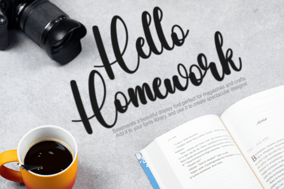 Lovely Font Poster 5