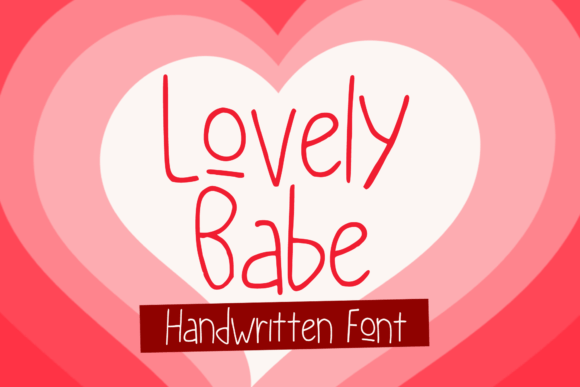 Lovely Babe Font Poster 1