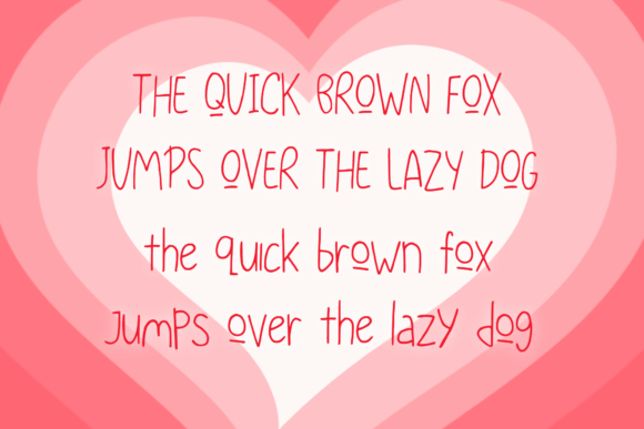 Lovely Babe Font Poster 4