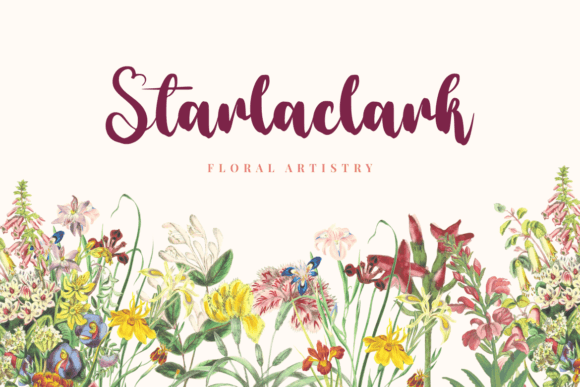 Lovely Clara Font Poster 6