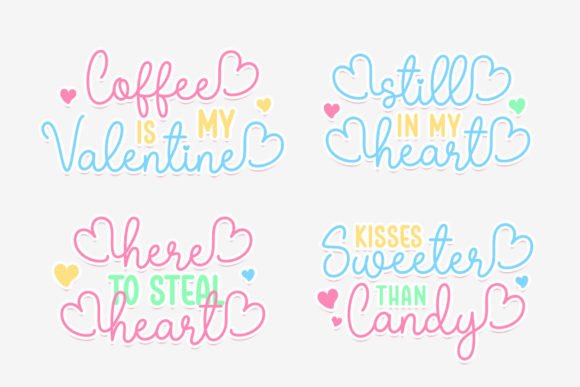 Lovely Mood Duo Font Poster 3