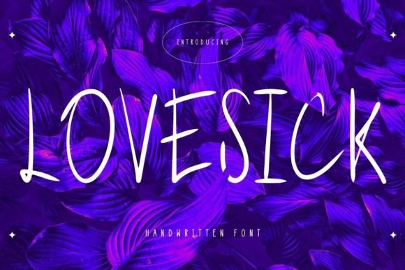 Lovesick Font