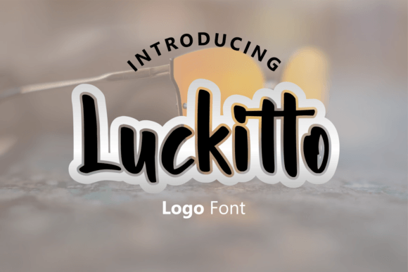 Luckitto Font Poster 1