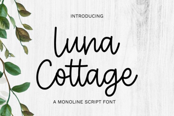 Luna Cottage Font