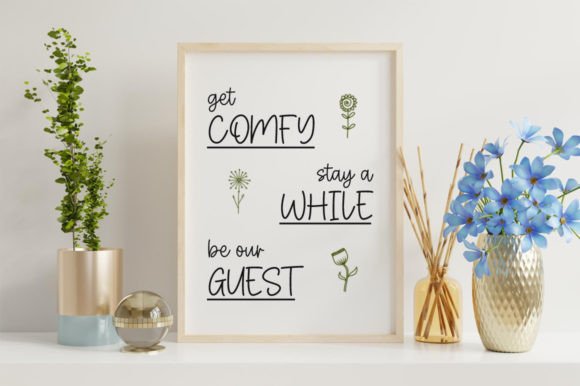 Luna Cottage Font Poster 6