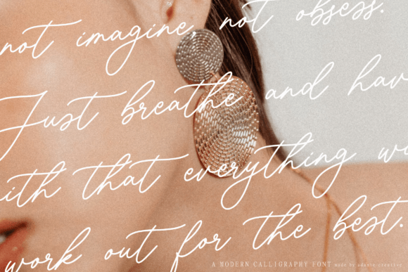 Lunaria Celesttial Font Poster 9