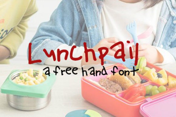 Lunchpail Font Poster 1