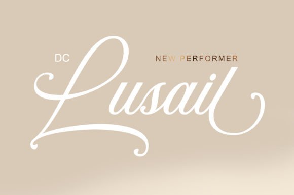 Lusail Font Poster 1