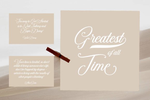 Lusail Font Poster 4