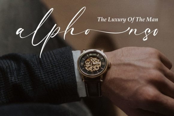 Luxury Modish Font Poster 4