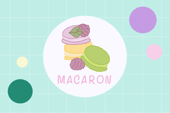 Macaron Font Poster 1