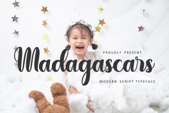 Madagascars Font Poster 1