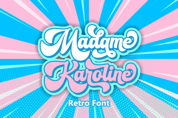 Madame Karoline Font Poster 1