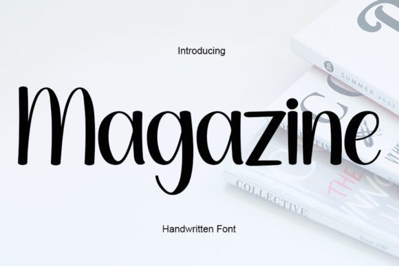 Magazine Font Poster 1