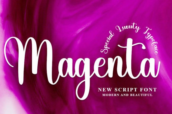 Magenta Font