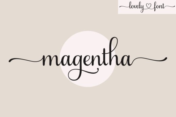 Magentha Font