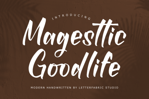 Magesttic Goodlife Font Poster 1