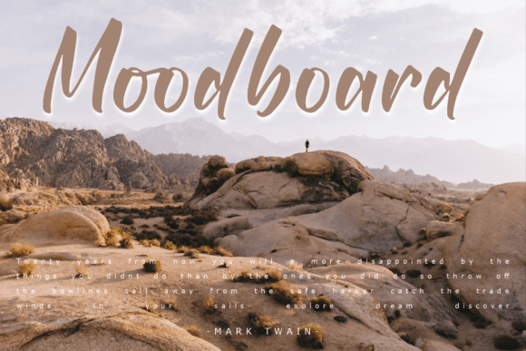 Magesttic Goodlife Font Poster 3