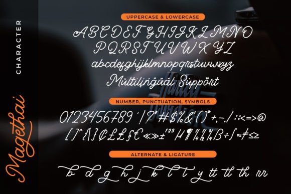 Magethai Font Poster 5