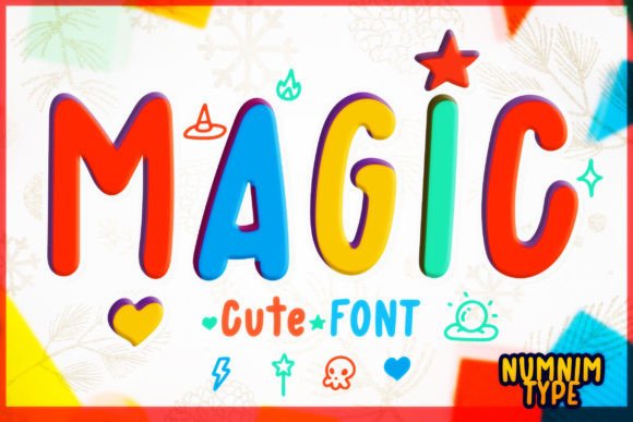 Magic Font Poster 1