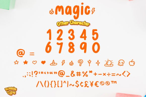 Magic Font Poster 8