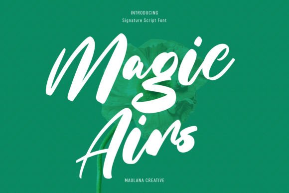 Magic Airs Font Poster 1