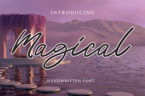 Magical Font Poster 1