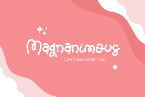 Magnanimous Font Poster 1