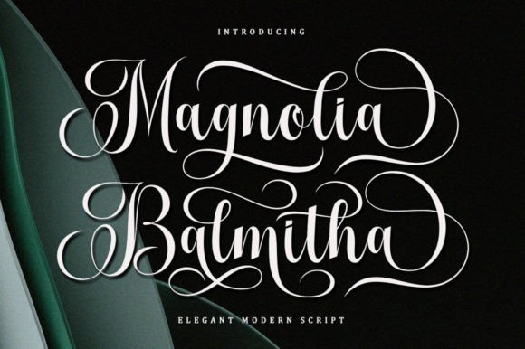 Magnolia Balmitha Font Poster 1