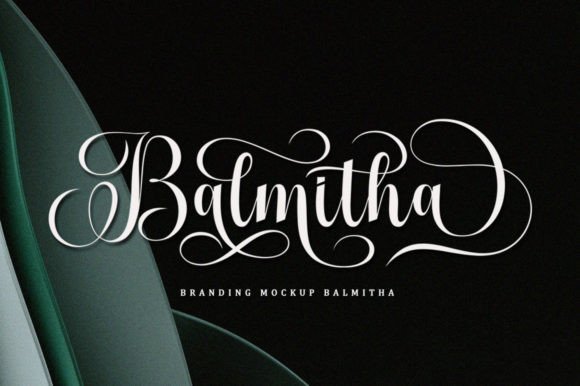 Magnolia Balmitha Font Poster 4