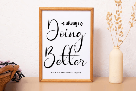 Magnolina Font Poster 3