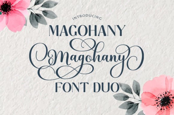 Magohany Duo Font Poster 1