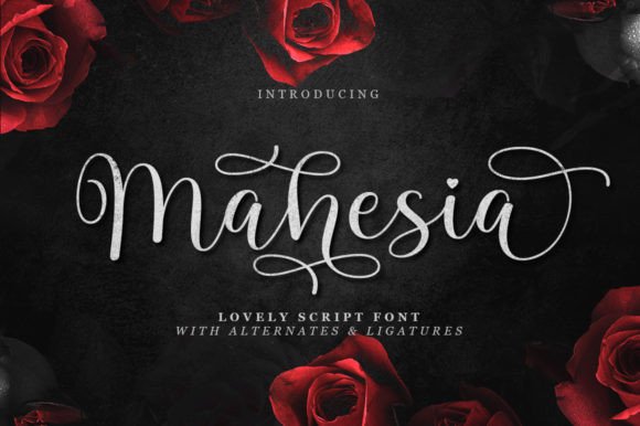 Mahesia Font Poster 1