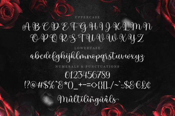 Mahesia Font Poster 9