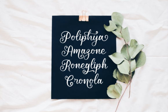 Maholtra Amtareli Font Poster 5